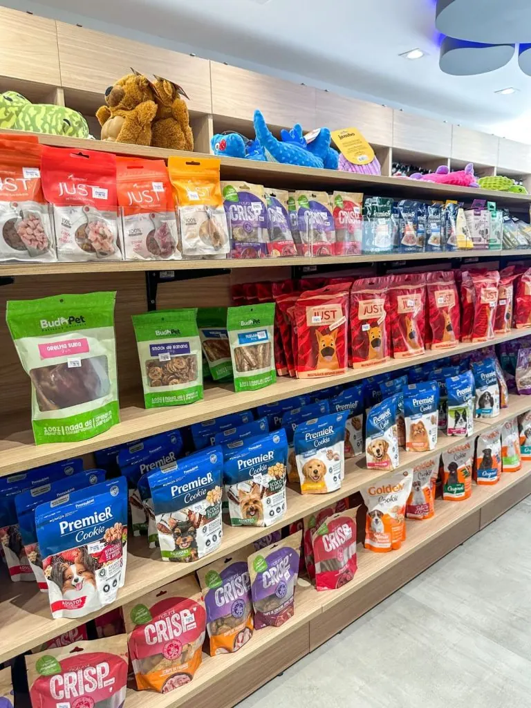 Ambiente interno da Fanykito Pet Shop